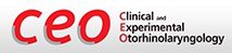 ceo Clinical and Experiemntal Otorhinolaryngology